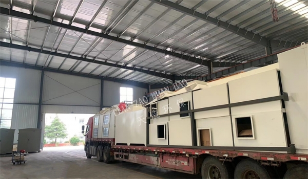 天造噴漆房、烘干房、催化燃燒設(shè)備發(fā)貨河北唐山